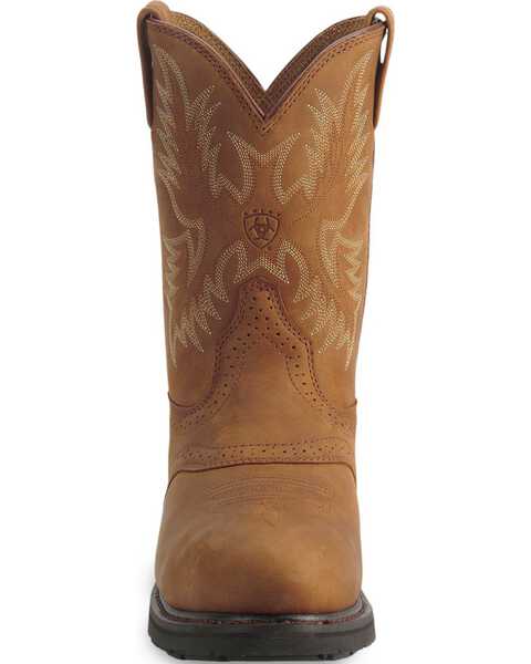 Image #4 - Ariat Sierra Cowboy Work Boots - Steel Toe, , hi-res