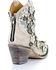Image #8 - Corral Women's Floral Overlay Booties - Round Toe , , hi-res