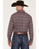 Image #4 - Ariat Men's Ward Floral Print Wrinkle Free Long Sleeve Button-Down Western Shirt, Purple, hi-res