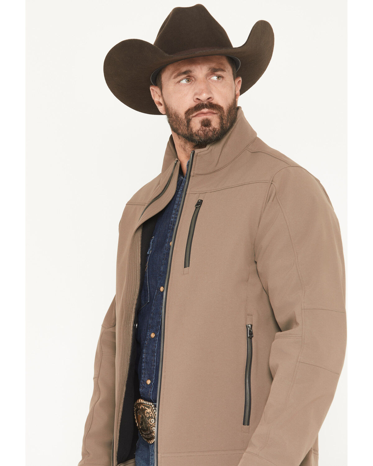 Product Name:  Cinch Men's Bonded Concealed Carry Softshell Jacket