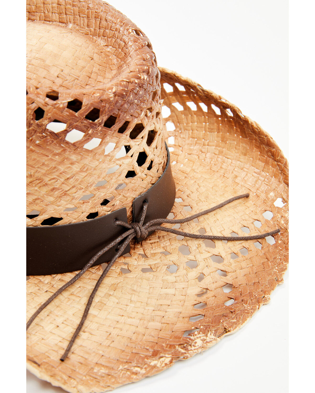 Image #3 - Shyanne Women's Diamond Jim Straw Cowboy Hat, Natural, hi-res