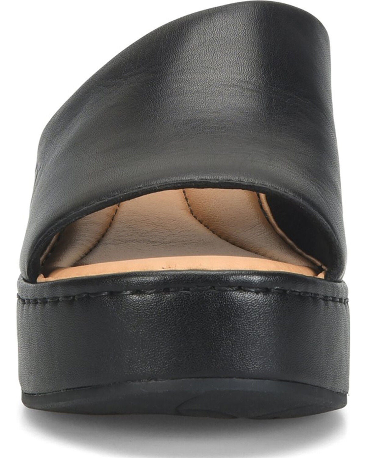 Image #6 - Born Women's Shilo Wedge Sandals, Black, hi-res