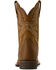 Image #3 - Ariat Boys' Westwood Distressed Performance Boots - Broad Square Toe, Distressed Brown, hi-res