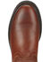 Image #4 - Ariat Sierra Cowboy Work Boots - Round Toe, Bronze, hi-res