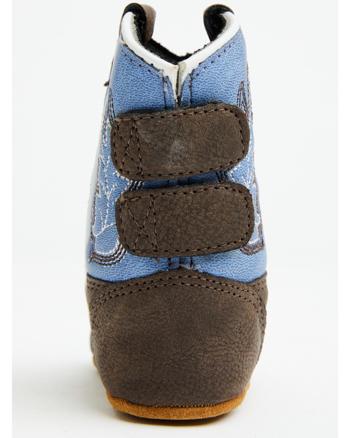 Image #5 - Boot Barn Infant Kid's Carter Poppets - Round Toe, Blue, hi-res