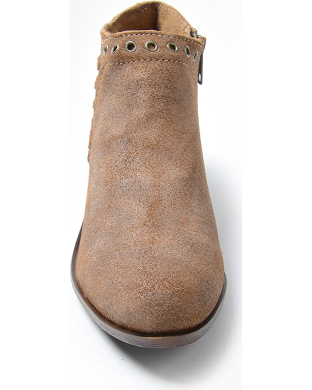Image #4 - Minnetonka Women's Brenna Side Lace Booties - Round Toe, , hi-res
