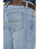 Image #4 - Cody James Men's Ghost Town Wash Duke Relaxed Bootcut Stretch Denim Jeans, Light Medium Wash, hi-res
