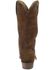 Image #4 - Lucchese Men's Livingston Cognac Suede Western Boots - Narrow Square Toe, , hi-res
