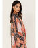 Jen's Pirate Booty Women's Roma La Perouse Floral Patchwork Print Maxi Dress, Black, hi-res