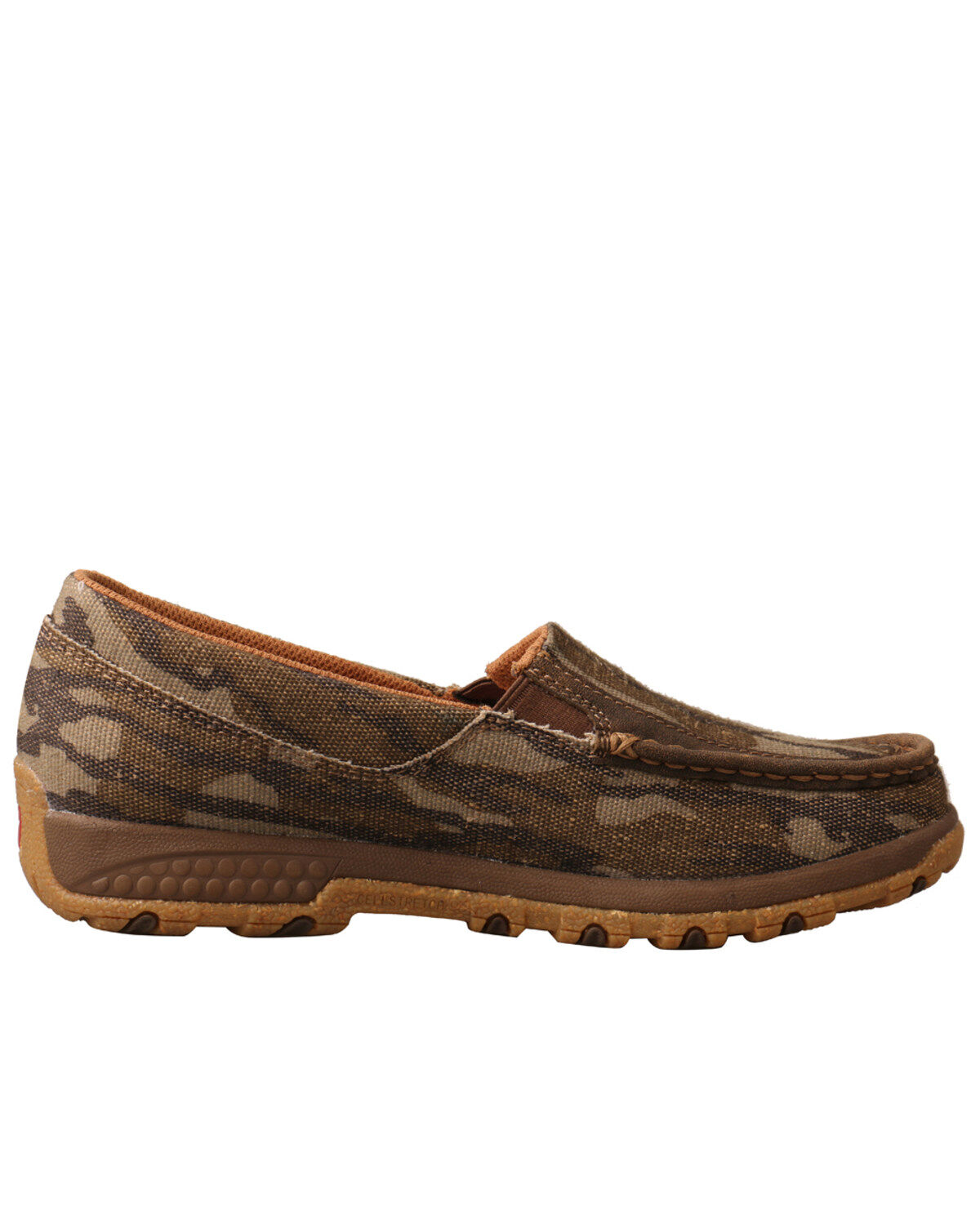 Image #2 - Twisted X Women's CellStretch Mossy Oak Original Bottomland Driving Moc Shoes - Moc Toe, , hi-res
