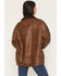Image #4 - Show Me Your Mumu Women's Maverick Faux Leather Bomber Jacket, Brown, hi-res