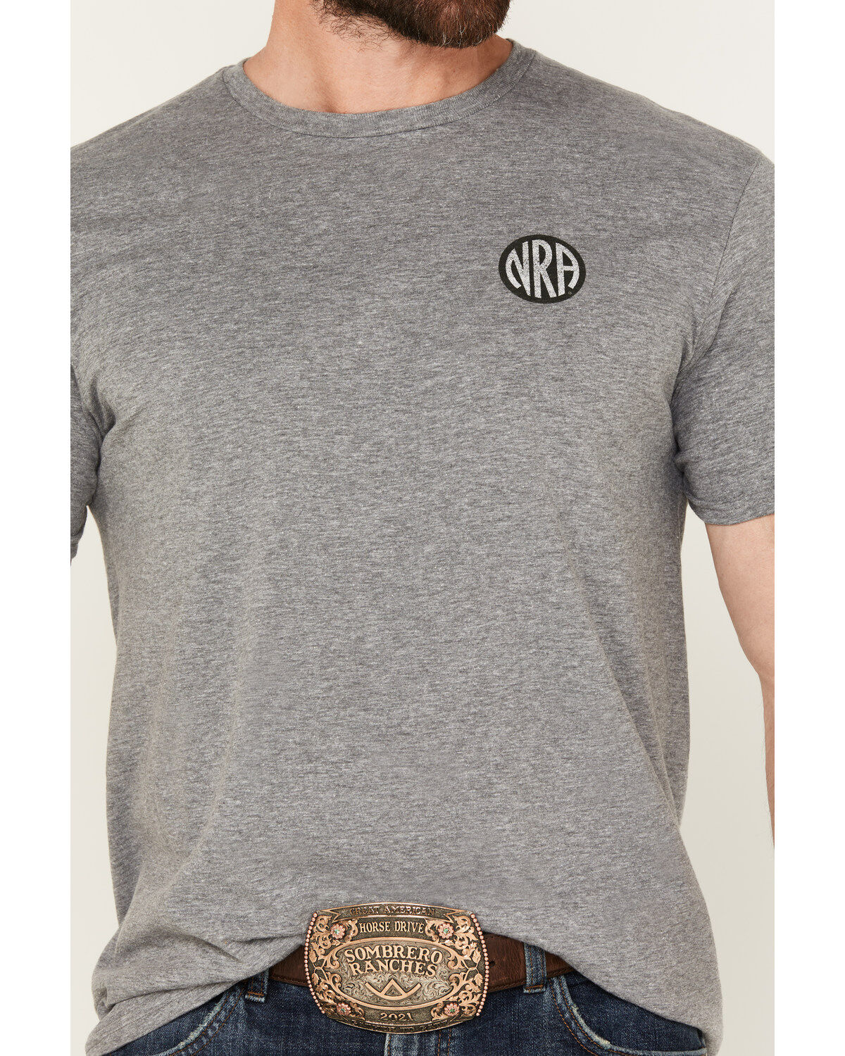 Image #3 - NRA Men's Live To Protect Short Sleeve Graphic T-Shirt, , hi-res