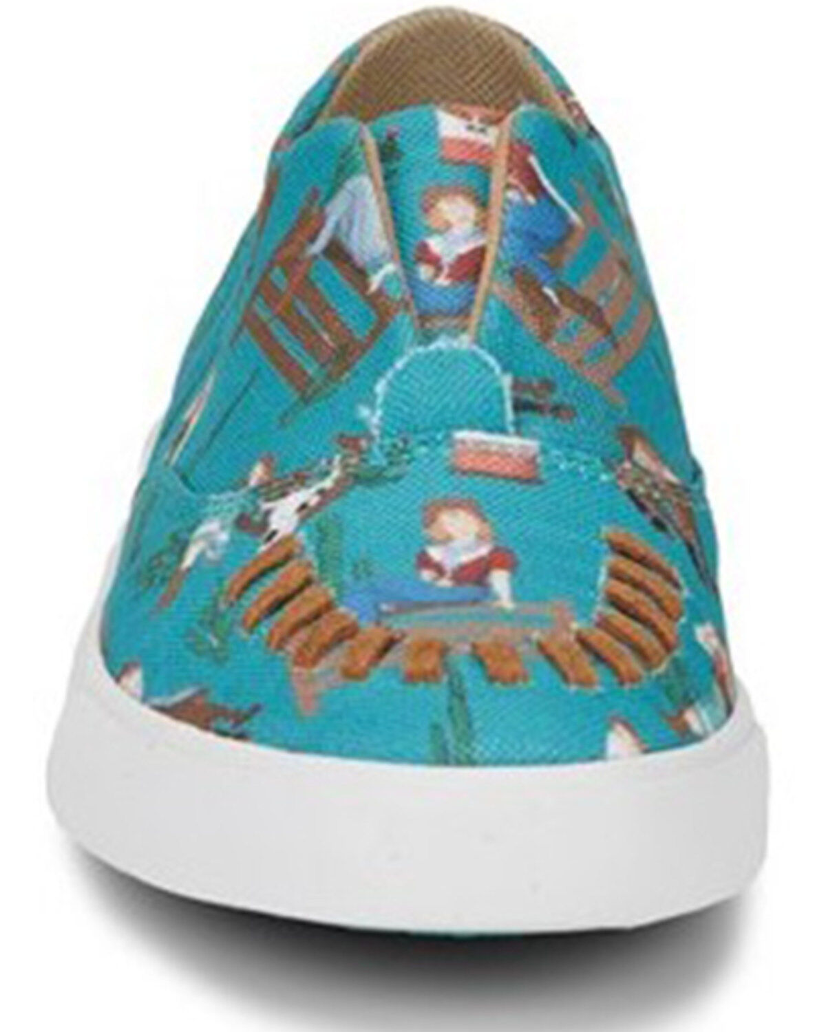 Image #4 - Reba by Justin Women's Alice Cowgirl Print Casual Slip-On Shoe, , hi-res