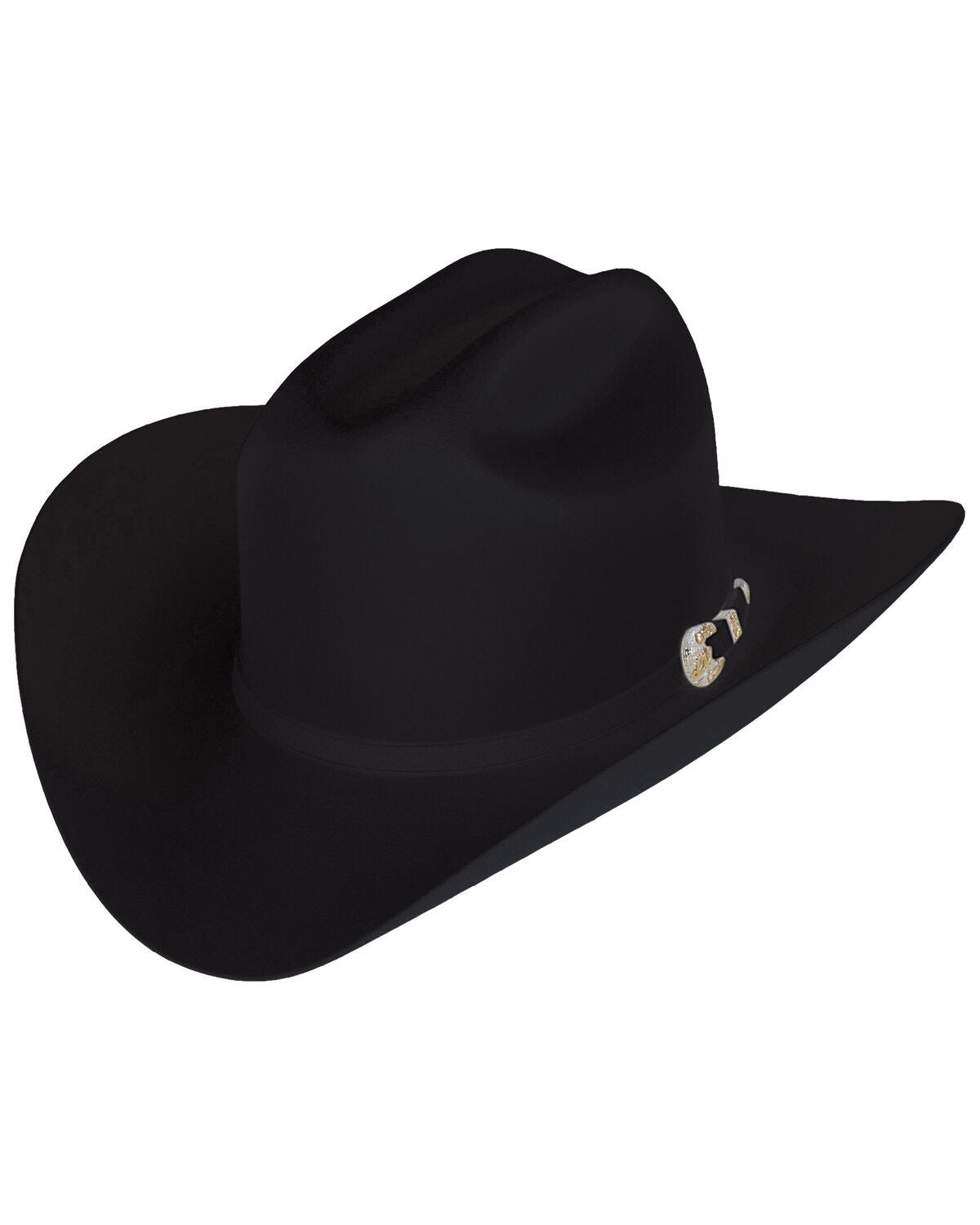 Image #1 - Larry Mahan Imperial 1000X Felt Cowboy Hat, Black, hi-res