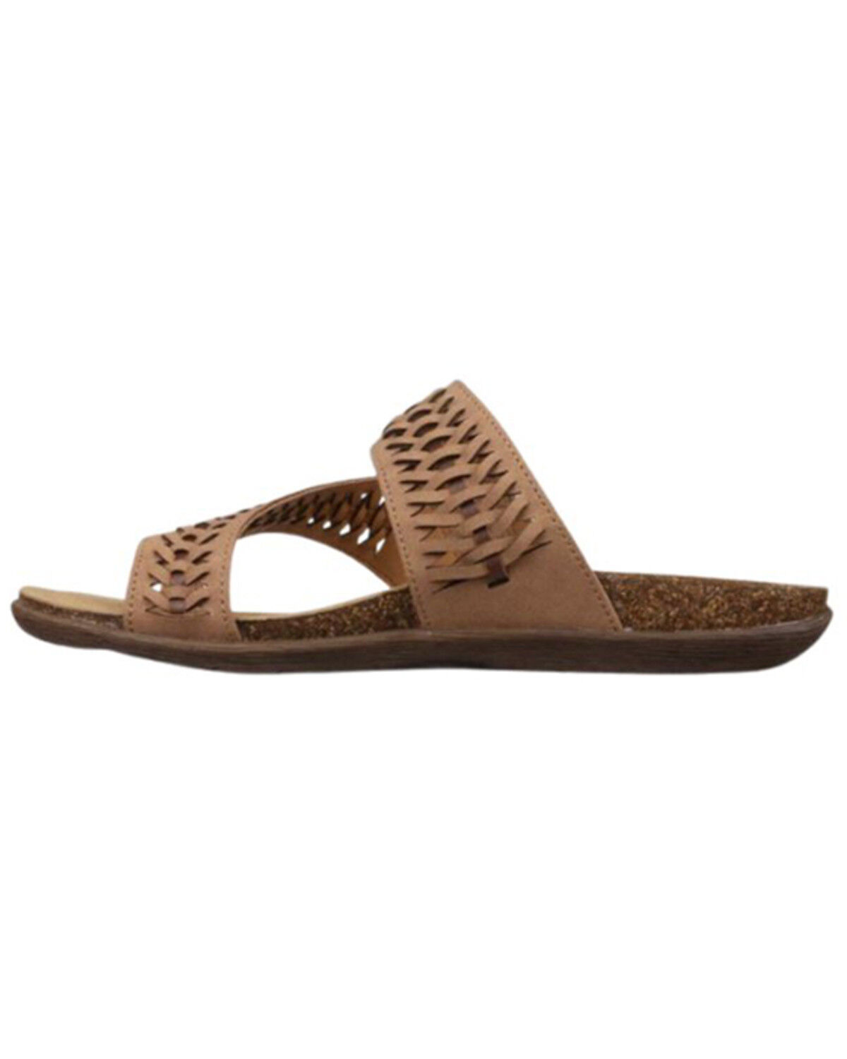 Image #3 - Mykos Women's Scarlett Toe Ring Sandals, Brown, hi-res