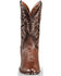 Image #4 - Dan Post Men's Brass Ostrich Leg Cowboy Boots - Medium Toe , , hi-res