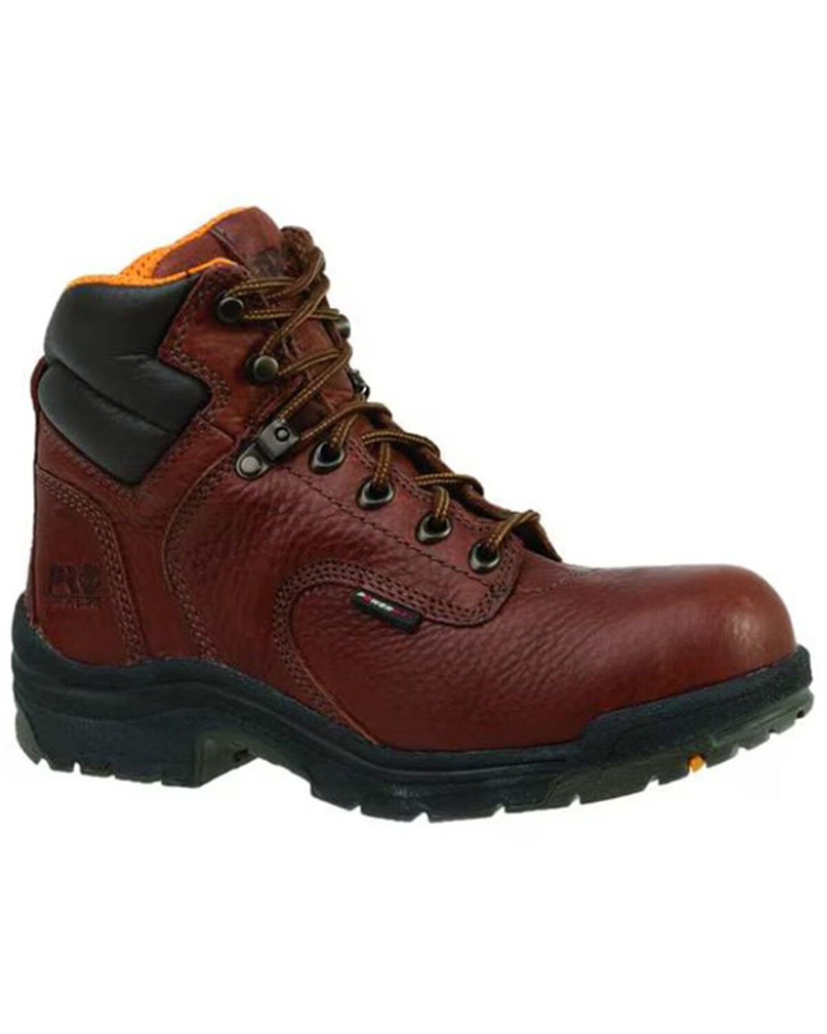 Image #1 - Timberland PRO Women's 6in" Titan Work Boots - Alloy Toe, Brown, hi-res