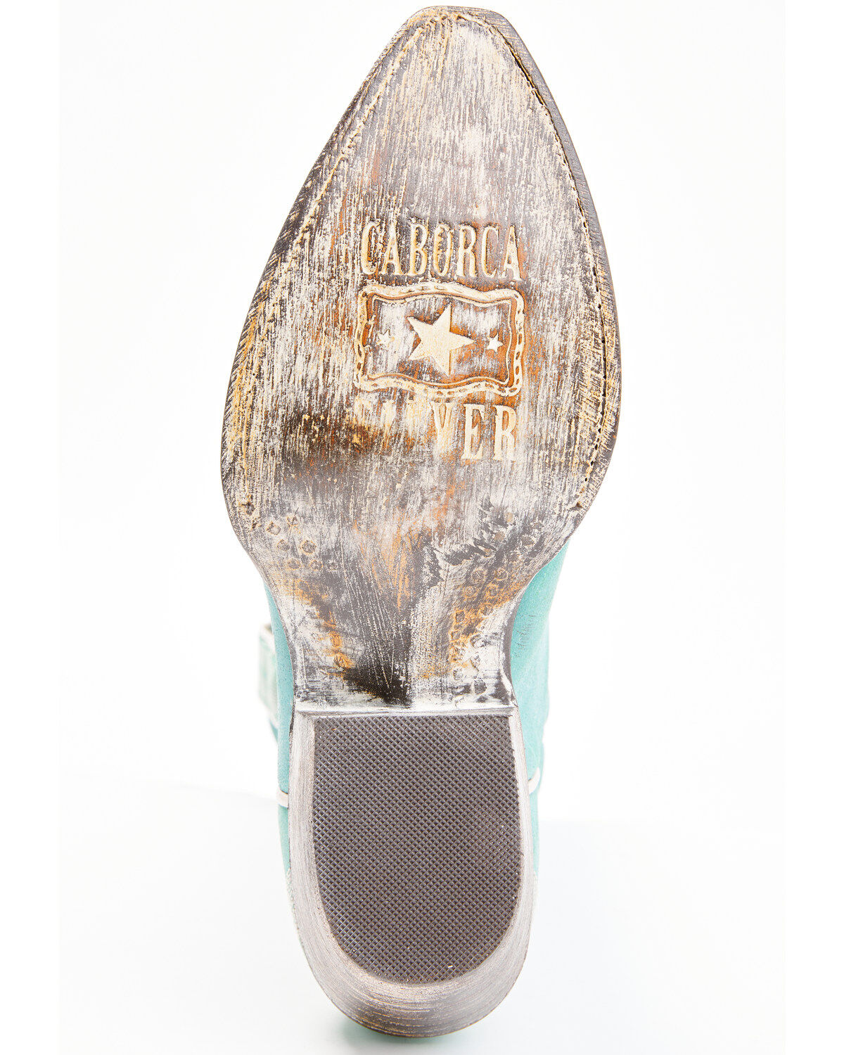 Image #7 - Caborca Silver by Liberty Black Women's Helga Stitch Western Boots - Snip Toe, Blue, hi-res