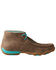 Image #2 - Twisted X Women's Chukka Driving Mocs, Brown, hi-res