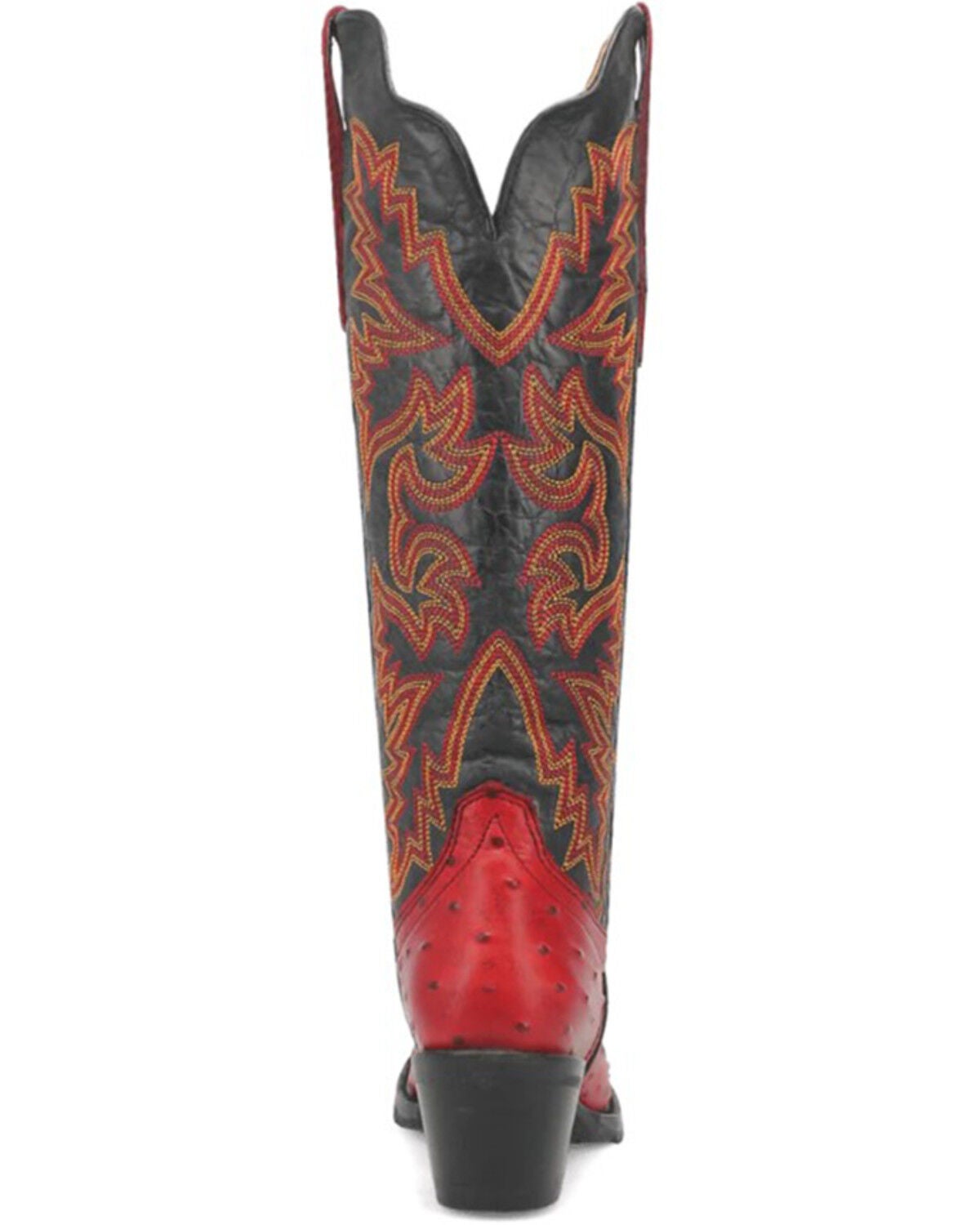 Image #5 - Dingo Women's Selene Tall Western Boots - Snip Toe, Red, hi-res