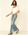 Image #1 - Lee Women's Betty Lee Panel Flare Jeans, , hi-res