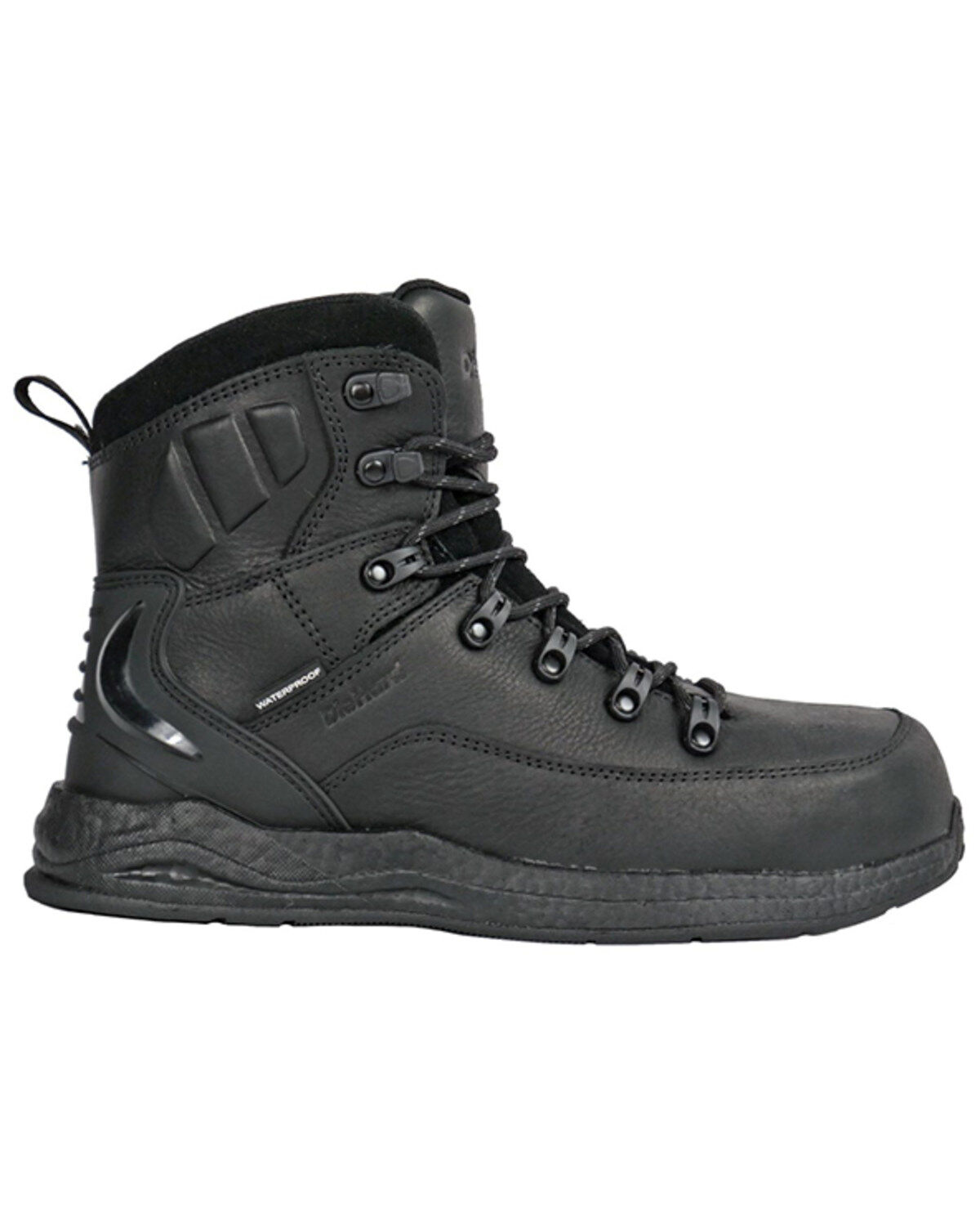 Image #2 - Die Hard Men's Ventura Lace-Up Work Boots - Composite Toe, Black, hi-res