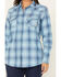 Image #3 - Ariat Women's FR Bonita Long Sleeve Snap Work Shirt, Blue, hi-res