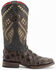 Ferrini Women's Bronco Western Boots - Square Toe, Chocolate, hi-res