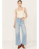 Image #1 - Rolla's Women's Light Wash High Rise Sailor Jeans, Light Blue, hi-res