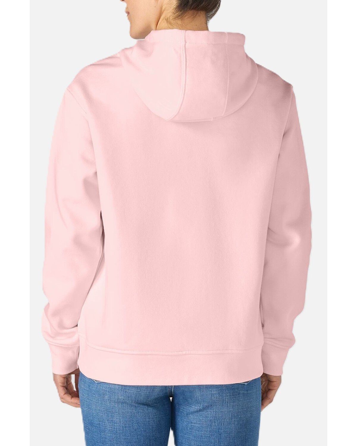 Image #2 - Carhartt Women's Marquette Varsity Graphic Hoodie, Rose, hi-res