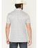 Image #4 - Rock & Roll Denim Men's Medallion Print Short Sleeve Button-Down Stretch Polo Shirt, Natural, hi-res