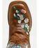 Image #6 - Macie Bean Little Girls' Honey Bunch Western Boots - Square Toe, Tan, hi-res