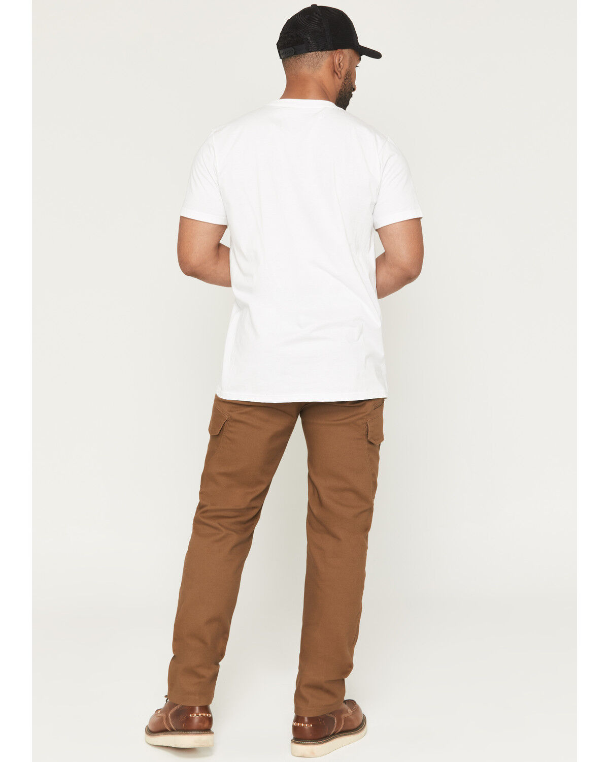 Image #3 - Dickies Men's Tradebuilt Duck Cargo Pants, Brown, hi-res