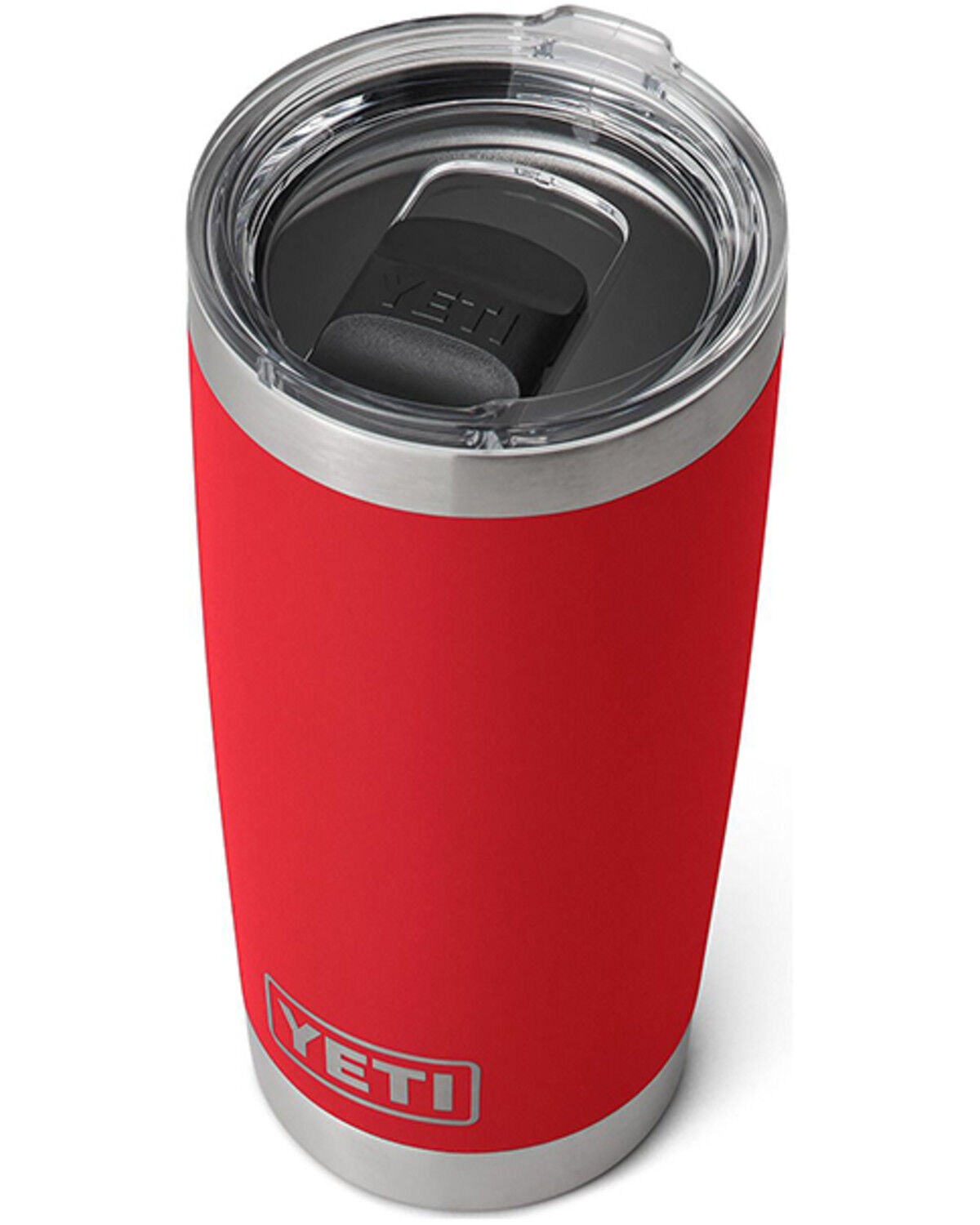 Image #2 - YETI Rambler® MagSlider™ Lid 20oz Tumbler, Red, hi-res