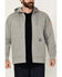 Image #3 - Ariat Men's Rebar All-Weather Insulated Full Zip Hooded Sweatshirt, Grey, hi-res