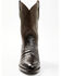 Image #4 - Cody James Black 1978® Men's Chapman Exotic Caiman Belly Western Boots - Round Toe, Chocolate, hi-res