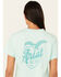 Image #4 - Ariat Women's Rebar Workman True Grit Short Sleeve Work T-Shirt, Turquoise, hi-res