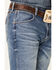 Wrangler Retro Green Men's Sienna Medium Wash Stretch Slim Bootcut Jeans , Blue, hi-res