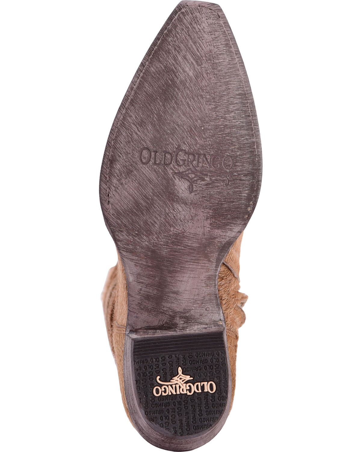 Image #5 - Old Gringo Women's Mayra Bone Hair On Laser Stitch Western Boots - Snip Toe, , hi-res