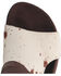 Dingo Women's Savannas Hair On Hide Buckle Side-Zip Leather Sandals, Brown, hi-res