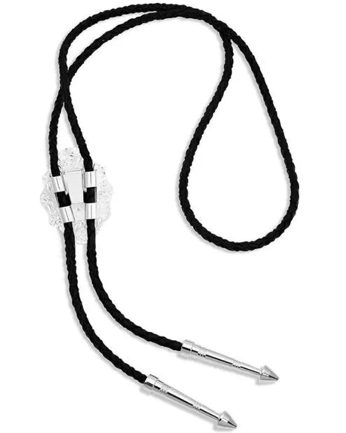 Image #2 - Montana Silversmiths Women's Southwest Skies Scalloped Bolo Tie, Turquoise, hi-res