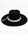 Peter Grimm Women's Black Mystique Wool Felt Western Hat , Black, hi-res