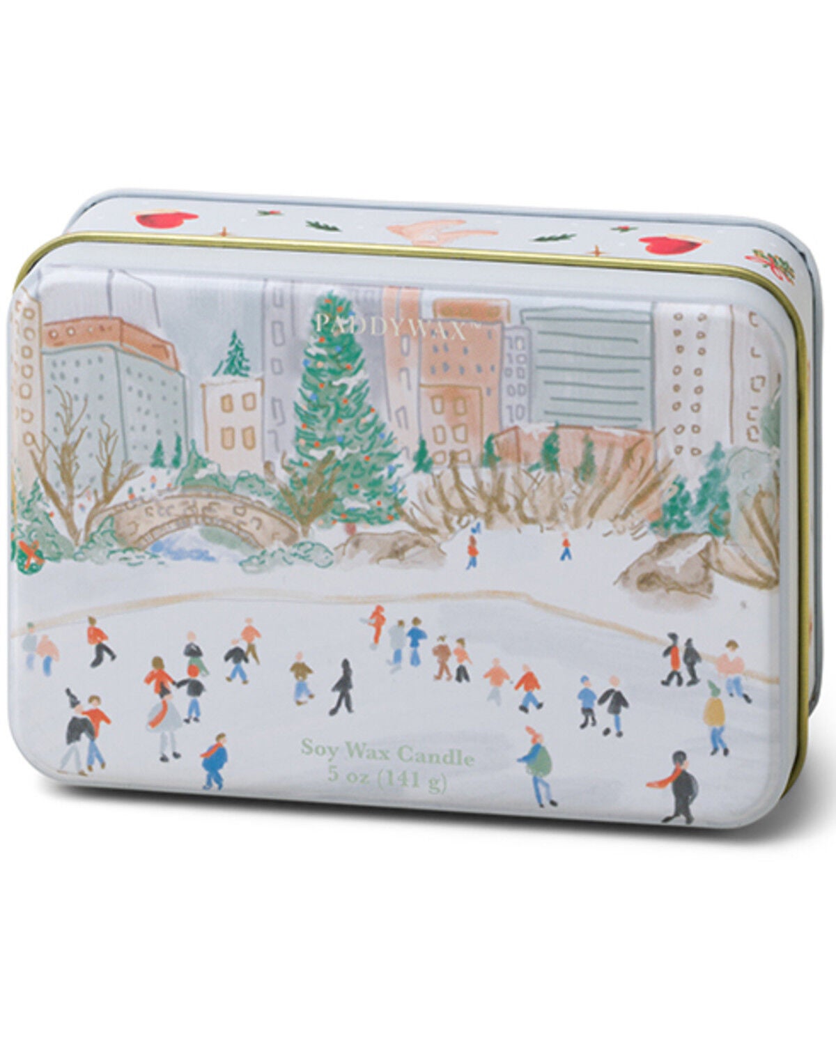 Image #1 - Paddywx Ice 5oz Holiday Tin Candle, Multi, hi-res