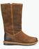 Image #2 - Born Women's Salee Mid Calf Boots - Round Toe, Brown, hi-res