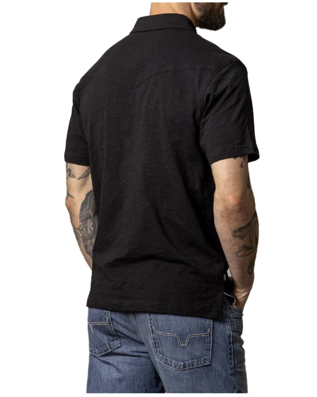 Image #3 - Kimes Ranch Men's G-2 Short Sleeve Polo, Black, hi-res