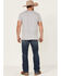 Image #3 - Moonshine Spirit Men's Corral Dust Medium Dark Wash Stretch Slim Straight Jeans , Dark Medium Wash, hi-res