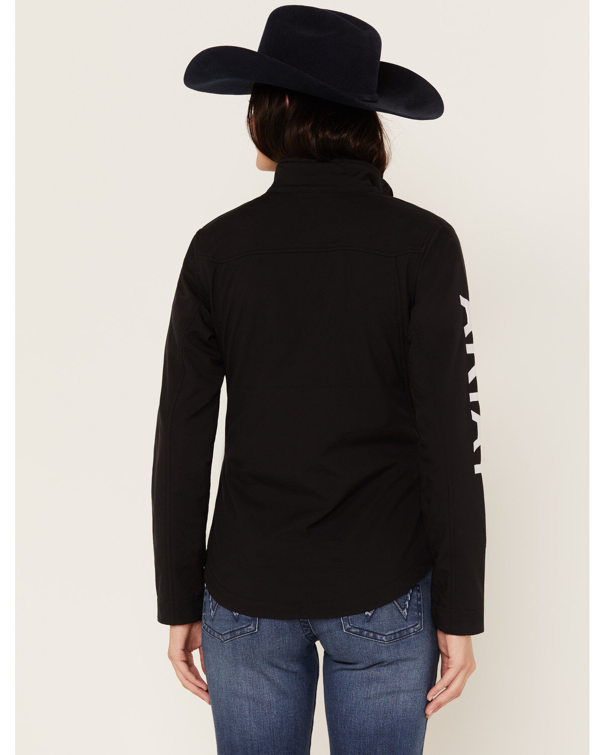 Image #4 - Ariat Women's Softshell Team Jacket, Black, hi-res