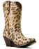 Image #1 - Ariat Women's Julietta Leopard Print Short Western Boot - Round Toe, Leopard, hi-res