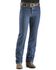 Image #2 - Wrangler Men's 936 Cowboy Cut Slim Fit Prewashed Jeans, Dark Stone, hi-res
