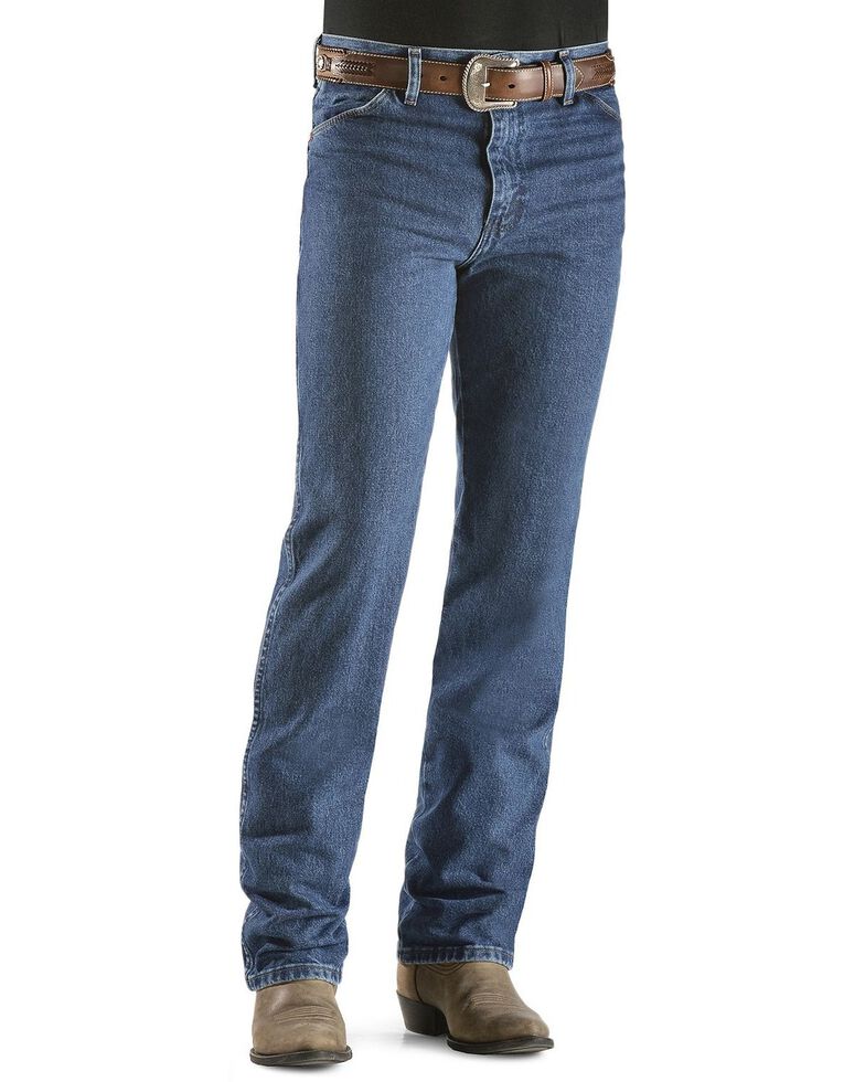 men's cowboy cut wrangler jeans